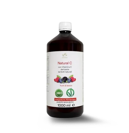 Natural C- Vitamina C da Acerola e Rosa Canina – 1 L