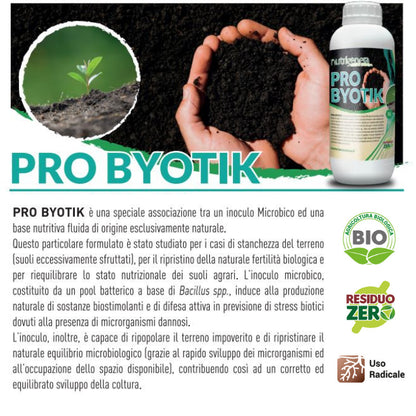 Pro byotik bio- Pre e probiotico per Suolo e Piante – 1L