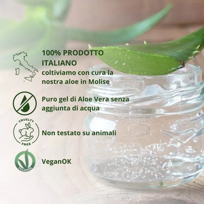 VeraSkin – Gel di Aloe Vera Biologica 98,8% da 250 ml