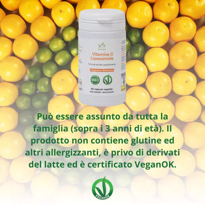 Vitamina C liposomiale – 60 capsule vegetali