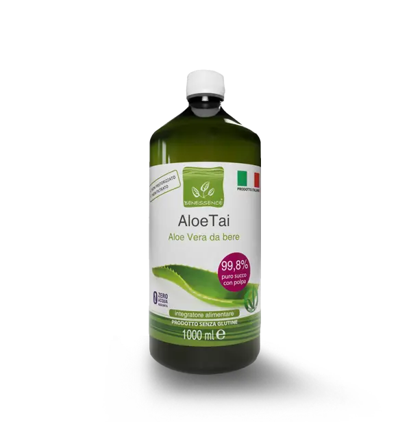 Aloe Vera da bere al 99,8% – Succo e Polpa – 1000 ml