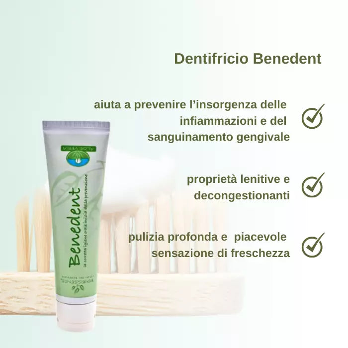 Dentifricio Benedent con Aloe Vera – 100 ml