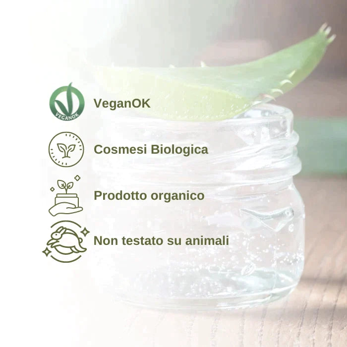 Sapone Artigianale con Aloe Vera Biologica – 100 g