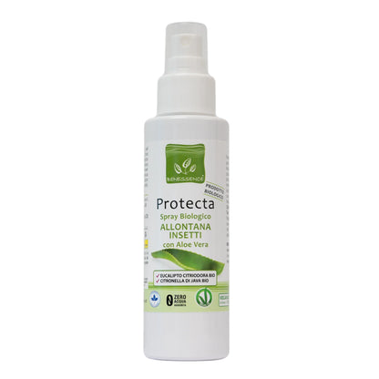 Protecta Spray Allontana Insetti e Zanzare con Aloe Vera – 250 ml