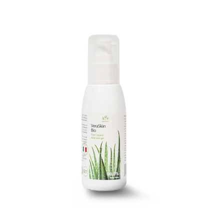 VeraSkin Gel di Aloe Vera Biologica 98,8% da 100 ml